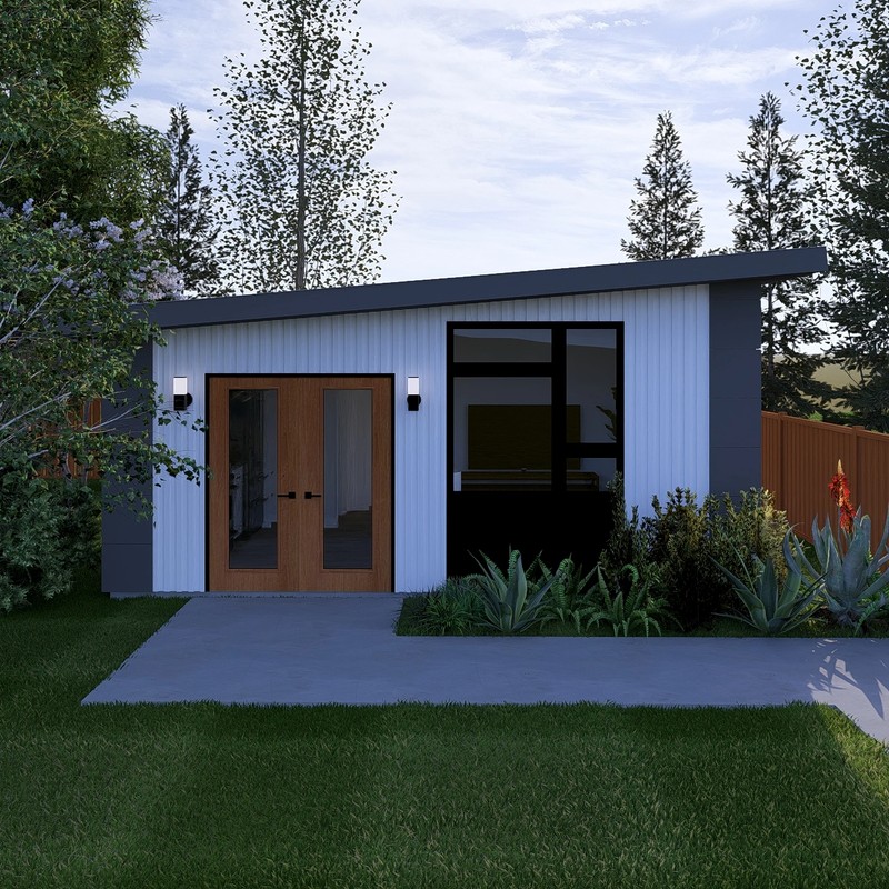 The Aurora ADU exterior rendering