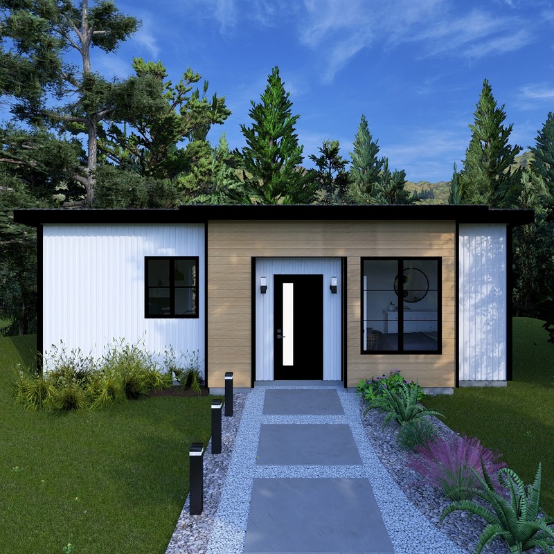 The Echo ADU exterior rendering